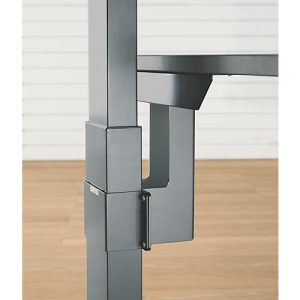 Schäfer Shop Select Verkettungsadapter, für 1-stufig & 2-stufig elektrisch höhenverstellbare + manuell höhenverstellbare Schreibtische ERGOSTYLE, anthrazit