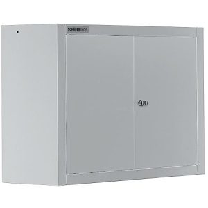 Schäfer Shop Select Wandschrank MS 750, zweitürig, mit Zwischenboden, B 750 x T 320 x H 600 mm, Stahl, weißaluminium/weißaluminium Schäfer Shop Select Wandschrank MS 750, zweitürig, mit Zwischenboden, B 750 x T 320 x H 600 mm, Stahl, weißaluminium/weißaluminium