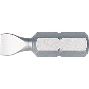 Schlitz-Bit WIHA, 5,5 x 0,8 mm, Antrieb 1/4 Zoll, C 6,3, L 25 mm