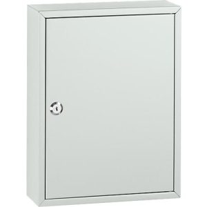 Schlüsselkasten TS42, für 42 Schlüssel, lichtgrau/lichtgrau