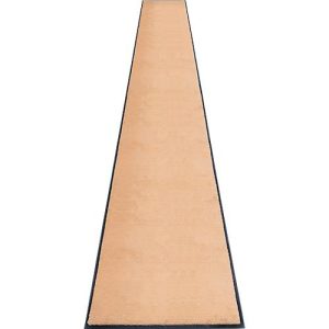 Schmutzfangmatte miltex Eazycare Style, eckig, antistatisch, UV-beständig, waschbar, High-Twist-Nylon & Niltrilgummi, 850 x 3000 mm, pastellgelb