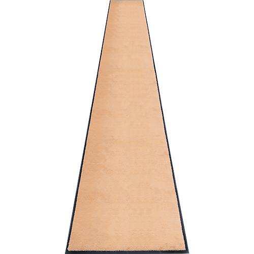 Schmutzfangmatte miltex Eazycare Style, eckig, antistatisch, UV-beständig, waschbar, High-Twist-Nylon & Niltrilgummi, 850 x 3000 mm, pastellgelb