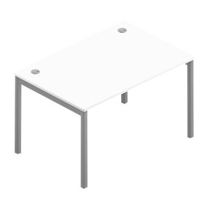 Schreibtisch ARLON-OFFICE, B 1200 x T 800 x H 730 mm, weiß