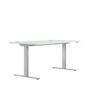 Schreibtisch ERGO DRIVE ED 470, elektrisch höhenverstellbar, Rechteck, T-Fuß, B 1600 x T 800 x H 692-1147 mm, lichtgrau Schreibtisch ERGO DRIVE ED 470, elektrisch höhenverstellbar, Rechteck, T-Fuß, B 1600 x T 800 x H 692-1147 mm, lichtgrau