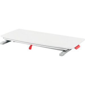 Schreibtischaufsatz Leitz Ergo Cosy, für Sitz- und Stehposition, höhenverstellbar, mit ausziehbarer Tastaturablage, B 800 x T 420 x H 72-380 mm, grau Schreibtischaufsatz Leitz Ergo Cosy, für Sitz- und Stehposition, höhenverstellbar, mit ausziehbarer Tastaturablage, B 800 x T 420 x H 72-380 mm, grau