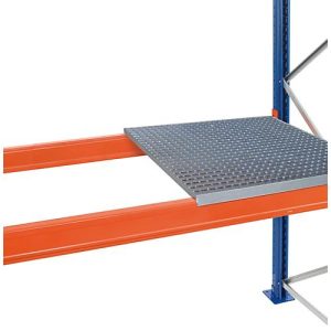 Schulte Lagertechnik Auflegbarer Gitterrost für Palettenregale, B 1350 x T 1100 mm, für Holmtiefe 50 mm, verzinkt, 1 Stück Schulte Lagertechnik Auflegbarer Gitterrost für Palettenregale, B 1350 x T 1100 mm, für Holmtiefe 50 mm, verzinkt, 1 Stück
