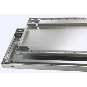 Schulte Lagertechnik Fachbodenregal-Stecksystem MULTIplus 250, Grundregal, Längenriegel, 3000x1300x300 mm, 7 Böden, lichtgrau Schulte Lagertechnik Fachbodenregal-Stecksystem MULTIplus 250, Grundregal, Längenriegel, 3000x1300x300 mm, 7 Böden, lichtgrau