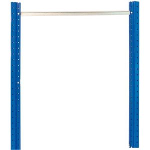 Schulte Lagertechnik Horizontalstrebe für Rahmenfachwerke S635-B20 und S645-B25, L 667 mm, für Rahmentiefe 800 mm, verzinkt