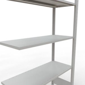SCHULTE Lagertechnik – Stecks.Anbaur.mit Längenriegel – 2000x1000x400 mm, Typ 150 kg