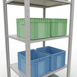 SCHULTE Lagertechnik – Stecks.Grundr. mit Längenriegel – 2000x750x600 mm, Typ 150 kg SCHULTE Lagertechnik – Stecks.Grundr. mit Längenriegel – 2000x750x600 mm, Typ 150 kg