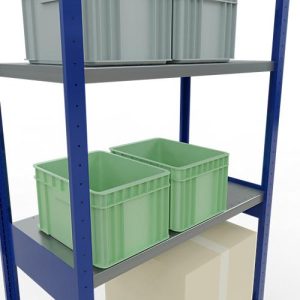 SCHULTE Lagertechnik – Stecksystem Grundregal – 3000x1000x500 mm, Typ 250 kg SCHULTE Lagertechnik – Stecksystem Grundregal – 3000x1000x500 mm, Typ 250 kg