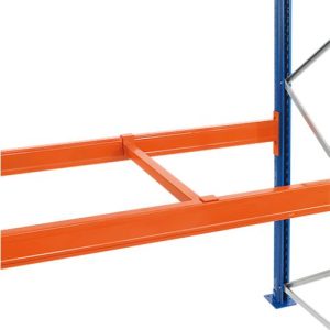 Schulte Lagertechnik Versenkte Tiefenauflage, für Spanplatten 38 mm, Holmtiefe 50 mm, Rahmentiefe 1100 mm, orange, 1 Stück Schulte Lagertechnik Versenkte Tiefenauflage, für Spanplatten 38 mm, Holmtiefe 50 mm, Rahmentiefe 1100 mm, orange, 1 Stück