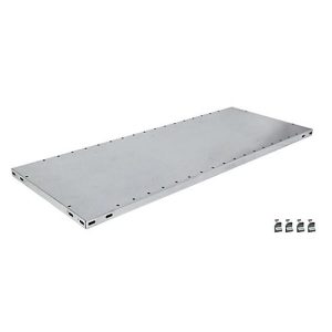 SCHULTE Lagertechnik Zusatz-Fachboden MULTIPlus 150, 750×600 mm, 25 mm Kante, mit 4 Fachbodenträgern