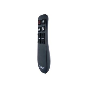 Schwaiger 2 in 1 Universalfernbedienung – Schwarz Schwaiger 2 in 1 Universalfernbedienung – Schwarz