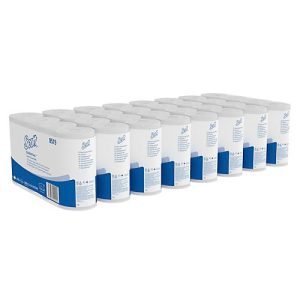 Scott® Toilettenpapier 8519, 2-lagig, 64 Rollen a 350 WC-Papier Blätter, weiß