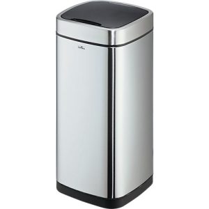 Sensor Abfalleimer Durable No Touch, 35 l, für Innen, automatisches & manuelles Öffnen/Schließen, abnehmbarer Deckel, Inneneimer, Edelstahl, silber Sensor Abfalleimer Durable No Touch, 35 l, für Innen, automatisches & manuelles Öffnen/Schließen, abnehmbarer Deckel, Inneneimer, Edelstahl, silber