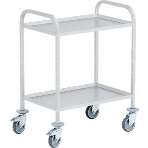 Servierwagen, Alu-eloxiert, L 820 x B 565 x H 975 mm Servierwagen, Alu-eloxiert, L 820 x B 565 x H 975 mm