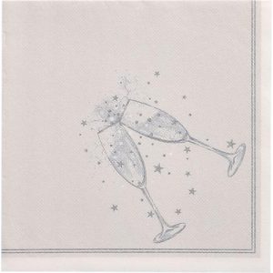 Servietten Papstar ‚ROYAL Collection‘, ¼-Falz, 400 x 400 mm, 20 Stück, silber Servietten Papstar ‚ROYAL Collection‘, ¼-Falz, 400 x 400 mm, 20 Stück, silber