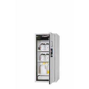 Sicherheitsschrank Typ 90 asecos S-CLASSIC-90, Flügeltür, Anschlag rechts, Front Lichtgrau, B 596 x T 616 x H 1298 mm Sicherheitsschrank Typ 90 asecos S-CLASSIC-90, Flügeltür, Anschlag rechts, Front Lichtgrau, B 596 x T 616 x H 1298 mm