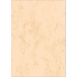 Sigel Strukturpapier Perga champagne, Feinpapier, DIN A4, 90 g/m², 100 Blatt, FSC Mix Credit, champagner