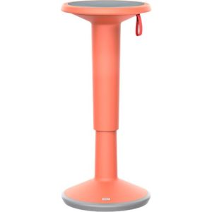 Sitz-/Stehhilfe interstuhl StandUP, inkl. Tragerinne, höhenverstellbar, B 330 x H 590-845 mm, Kunststoff, lachsorange