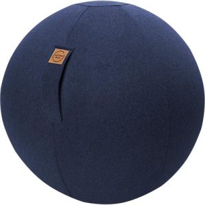 Sitzball FELT, Filzimitat 100% Polyester, waschbar, reißfest, Trageschlaufe, dunkelblau Sitzball FELT, Filzimitat 100% Polyester, waschbar, reißfest, Trageschlaufe, dunkelblau