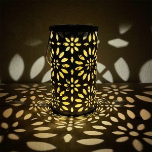 LED Solar-Tischleuchte zum Stellen oder Hängen