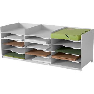 Sortierstation, DIN A4, Polysytrol, grau