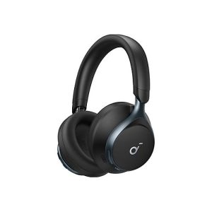 Soundcore Space One – Kopfhörer mit Mikrofon – ohrumschließend – Bluetooth – kabellos, kabelgebunden – aktive Rauschunterdrückung Soundcore Space One – Kopfhörer mit Mikrofon – ohrumschließend – Bluetooth – kabellos, kabelgebunden – aktive Rauschunterdrückung