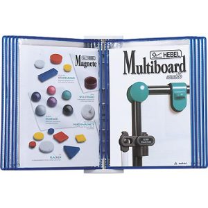 Spar-Set, Wandhalter, m. 10 blauen Tafeln