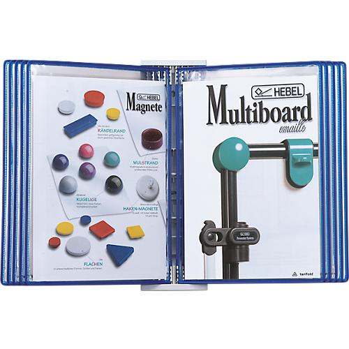 Spar-Set, Wandhalter, m. 10 blauen Tafeln