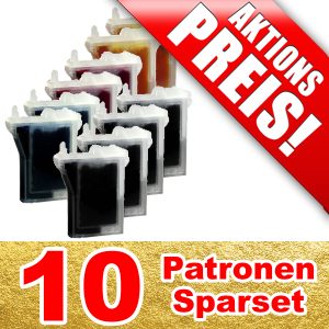 ersetzen Brother LC-800; 10 kompatible Patronen | BS800-10-LB