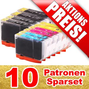 ersetzen PGI-5. PGI-8. CLI-8; 10 kompatible Patronen | CS5/8CHIP-10-LB