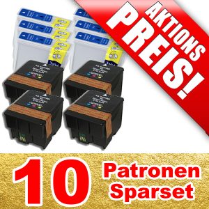 ersetzen Epson T0361. T0370; 10 kompatible Patronen | ES0361/0370-10-LB