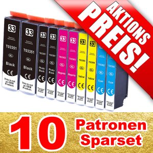 Aktion: 10 kompatible Patronen im Sparset ES3351/336x-10-LB