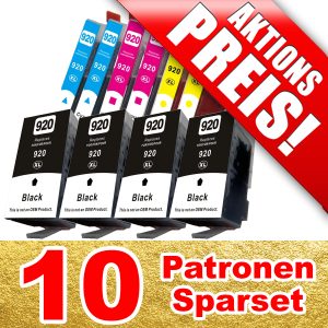 ersetzen HP 920;10 kompatible Patronen | HS920-10-LB