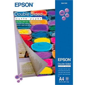 Spezialpapier EPSON ‚Double-Sided Matte Paper‘, 50 Blatt