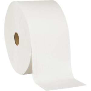 Spezialputztuch, weiß, 3-lagig, 2 Rollen