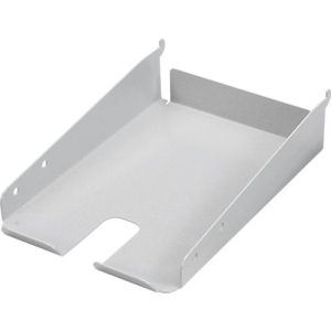 Stahlablage Treston ASSA5PP, für Lochwand Packtisch, DIN A5, Aussparung für Klebebandabroller o. Handscanner, hellgrau