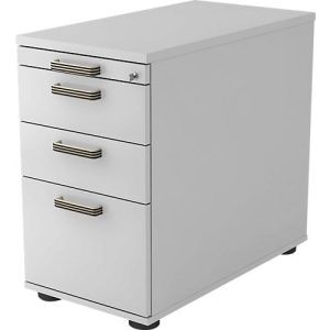Standcontainer TOPAS LINE, 2 Schübe, 1 Hängeregistraturauszug, 1 Utensilienauszug, abschließbar, B 428 x T 800 x H 720-760 mm, lichtgrau/lichtgrau Standcontainer TOPAS LINE, 2 Schübe, 1 Hängeregistraturauszug, 1 Utensilienauszug, abschließbar, B 428 x T 800 x H 720-760 mm, lichtgrau/lichtgrau