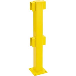 Standpfosten, Mitte, 1000 mm, beschichtet, gelb