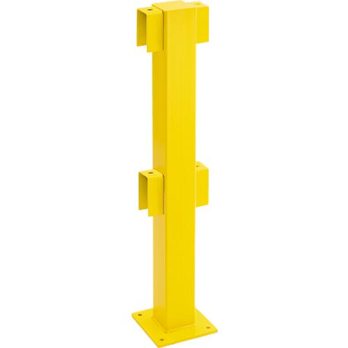 Standpfosten, Mitte, 1000 mm, beschichtet, gelb