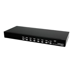 StarTech.com 8 Port 1HE DVI USB KVM Switch – 8-fach DVI-I / USB-B Umschalter zur Rack-Montage – KVM-Switch – 8 Anschlüsse – an Rack montierbar StarTech.com 8 Port 1HE DVI USB KVM Switch – 8-fach DVI-I / USB-B Umschalter zur Rack-Montage – KVM-Switch – 8 Anschlüsse – an Rack montierbar