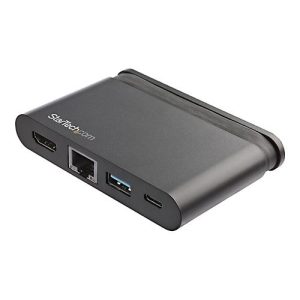 StarTech.com USB C Multiport Adapter mit HDMI – 4K – Mac / Windows – 1xA + 1xC – 100W PD 3.0 – GbE – Dockingstation – USB-C – GigE StarTech.com USB C Multiport Adapter mit HDMI – 4K – Mac / Windows – 1xA + 1xC – 100W PD 3.0 – GbE – Dockingstation – USB-C – GigE