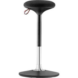 Steh-/Sitzhocker S 300, höhenverstellbar, mehrdimensionales Bewegungs-Gelenk, Sitzhöhe 590-850 mm, schwarz Steh-/Sitzhocker S 300, höhenverstellbar, mehrdimensionales Bewegungs-Gelenk, Sitzhöhe 590-850 mm, schwarz