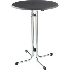 Stehtisch Quickstep, desinfektionsmittelbeständig, Gestell verchromt