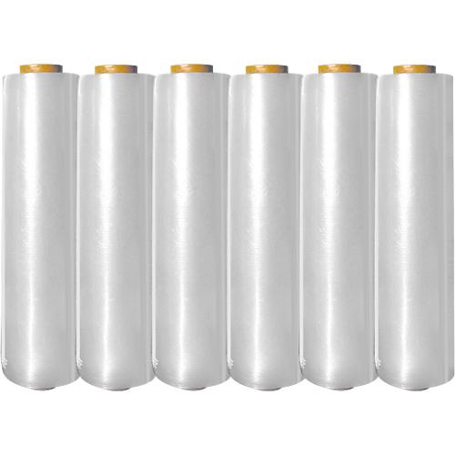 Stretchfolie, 430 mm x 300 m, 7 my, 6 Rollen