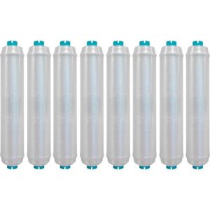 Stretchfolie grip®, zieht sich automatisch zusammen, Rollenlänge 420 m & Stärke 9 µ, transparent, 8 Rollen