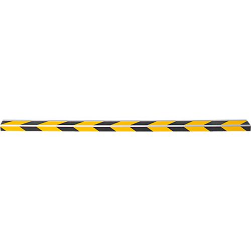 Stufenprofile CleanGrip, Klebevariante, zur Markierung von Treppenstufen nach DIN 18040, L 1000 x B 60 x H 30 mm, schwarz/gelb