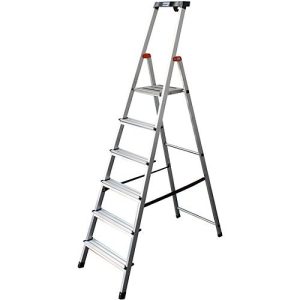 Stufenstehleiter Safety, 6 Stufen Stufenstehleiter Safety, 6 Stufen